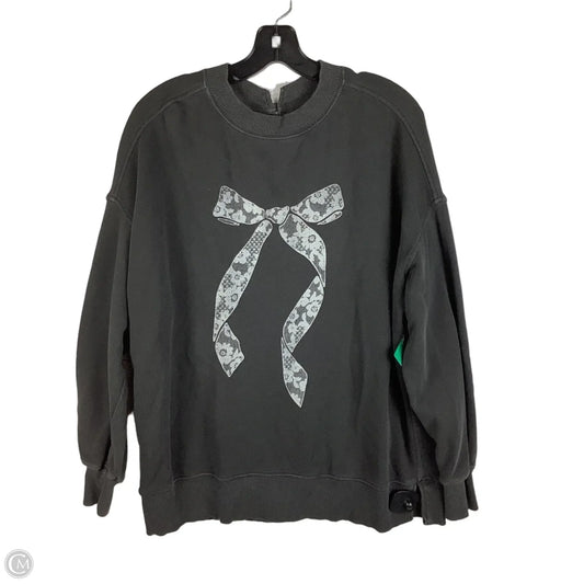 Sweatshirt Crewneck By Aerie In Grey, Size: Xs
