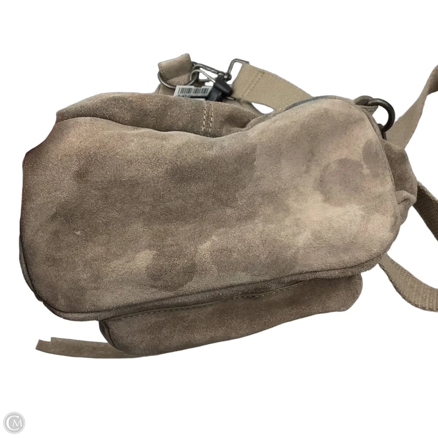 Crossbody Leather By Free People, Size: Medium