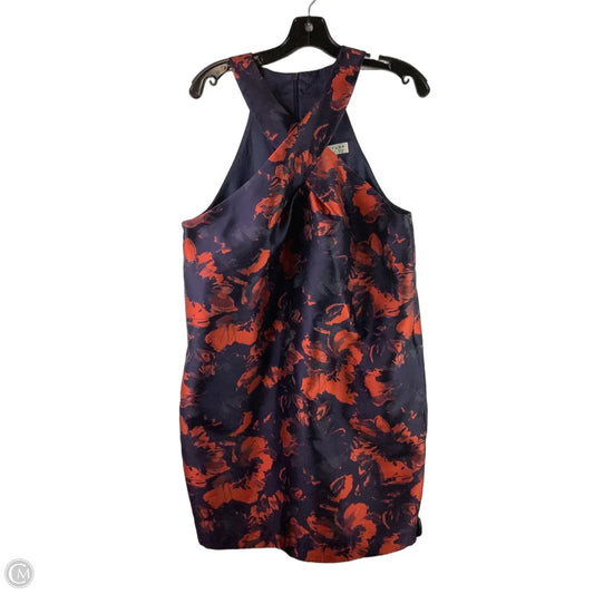 Dress Party Short By Trina Turk In Blue & Red, Size: 14