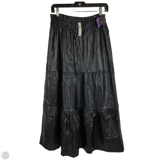 Skirt Maxi By Anthropologie In Black, Size: M