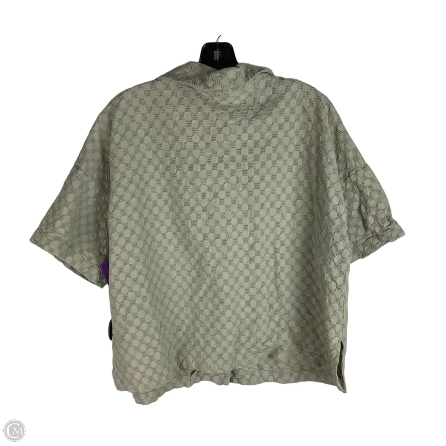 Top Short Sleeve By Free People In Green, Size: M