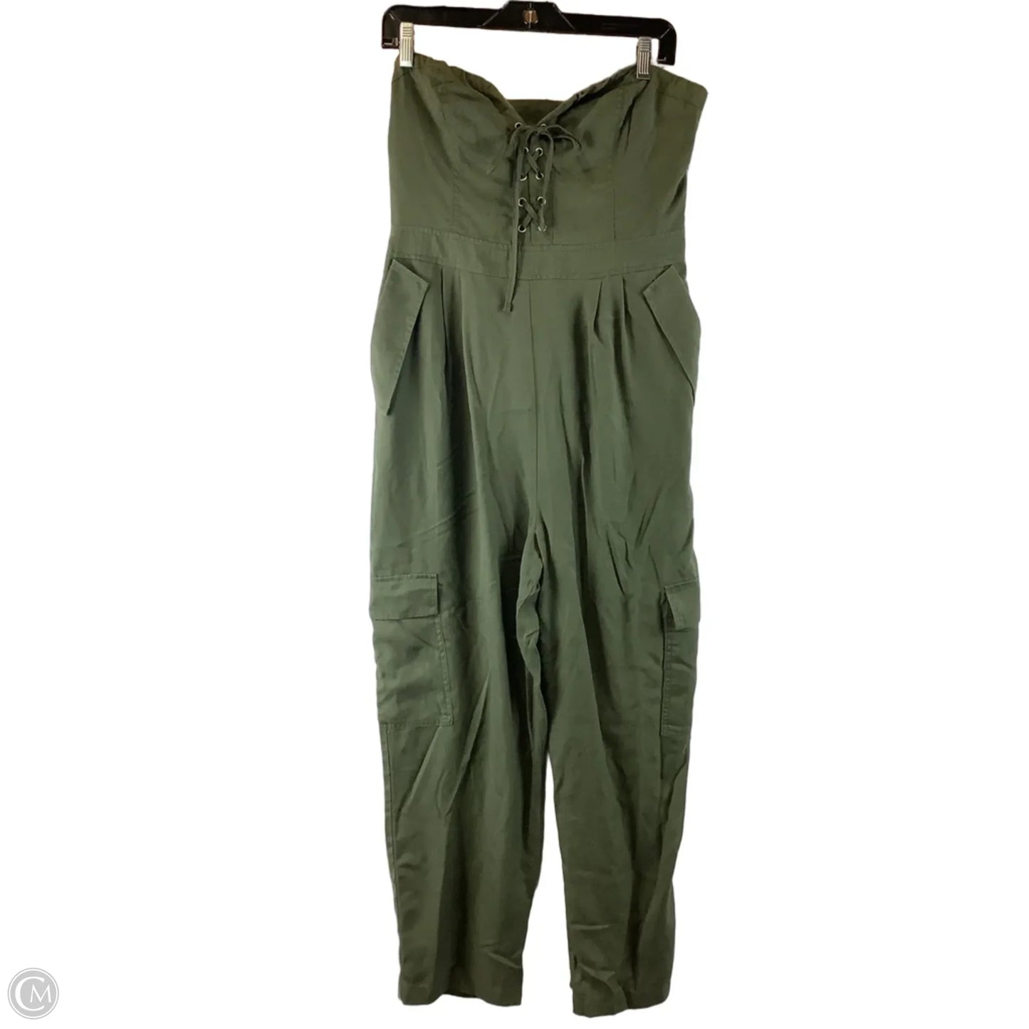 Jumpsuit By Express In Green, Size: 12