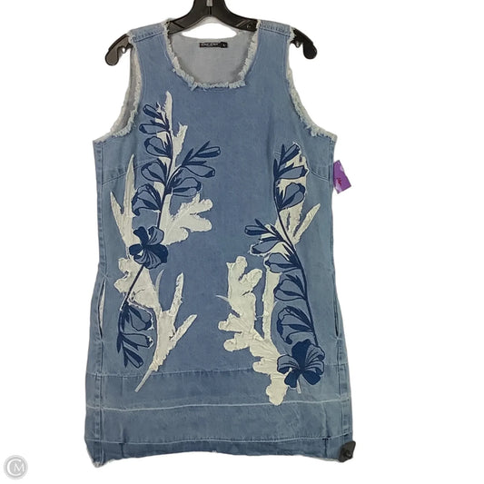 Dress Casual Short By CMC In Blue Denim, Size: L