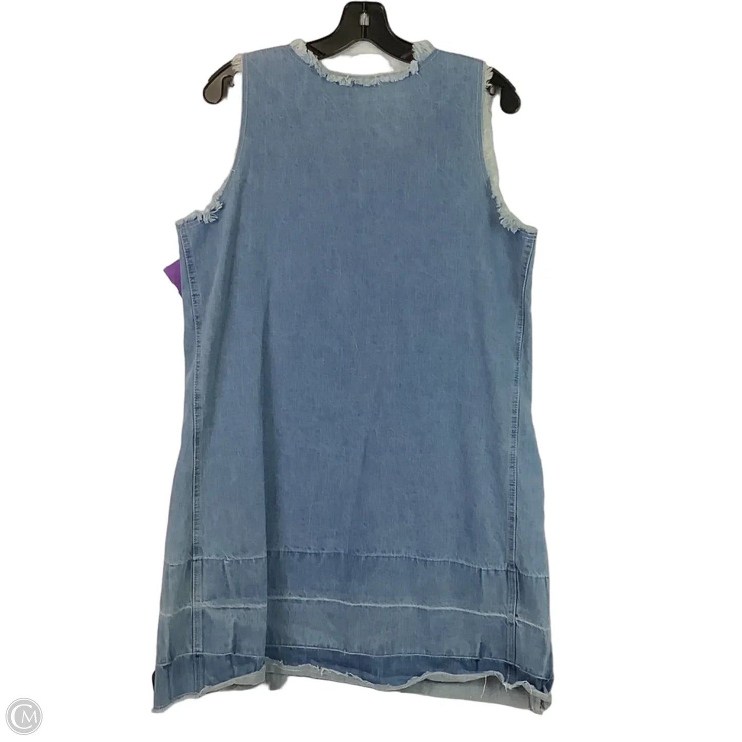Dress Casual Short By CMC In Blue Denim, Size: L