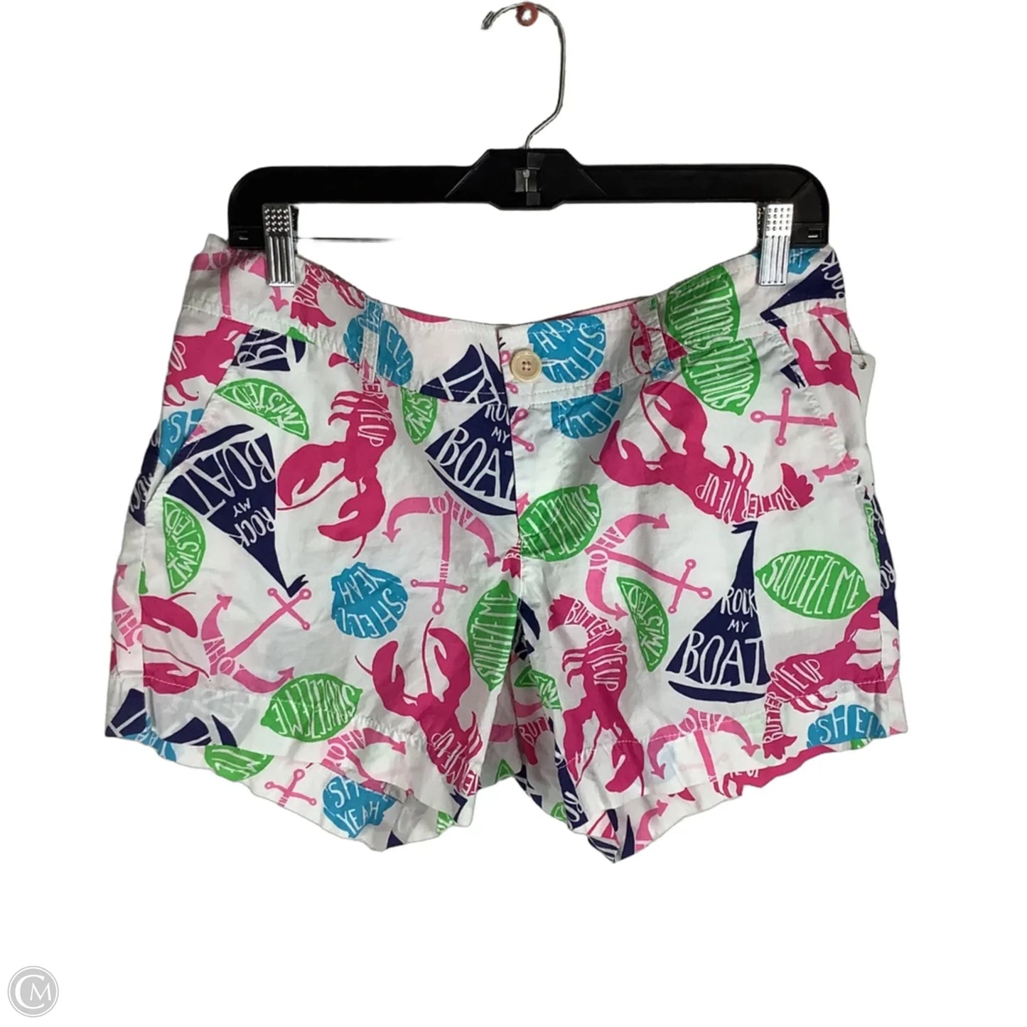 Shorts Designer By Lilly Pulitzer In White, Size: 10