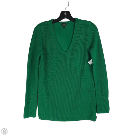 Sweater By Talbots In Green, Size: S