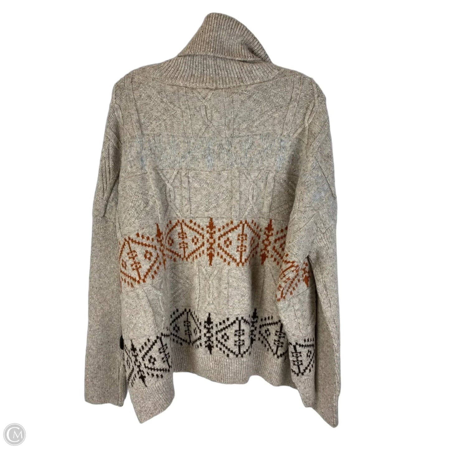 Sweater By Easel In Tan, Size: L