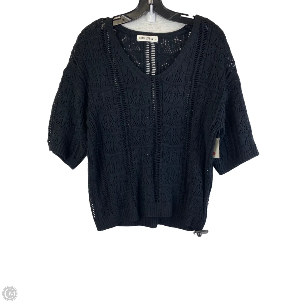 Sweater By Grace Karin In Black, Size: M