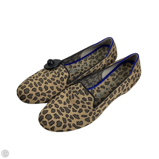 Shoes Flats By Rothys In Animal Print, Size: 10.5