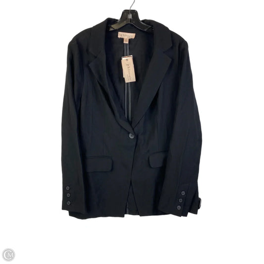 Blazer By Philosophy In Black, Size: L