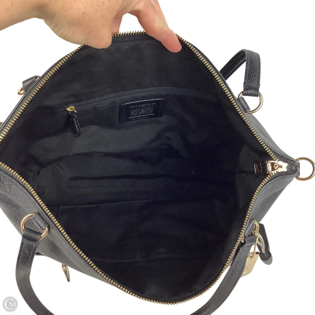 Handbag Designer By Coach, Size: Medium