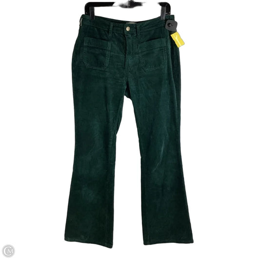 Pants Corduroy By Pilcro In Green, Size: 8 (29)