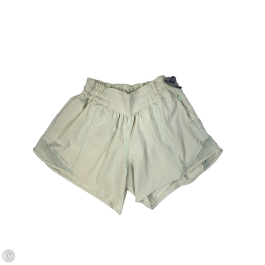 Athletic Shorts By Lululemon In Green, Size: 2