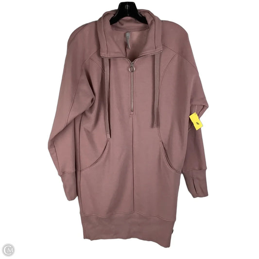 Athletic Sweatshirt Dress By Athleta In Pink, Size: Xs