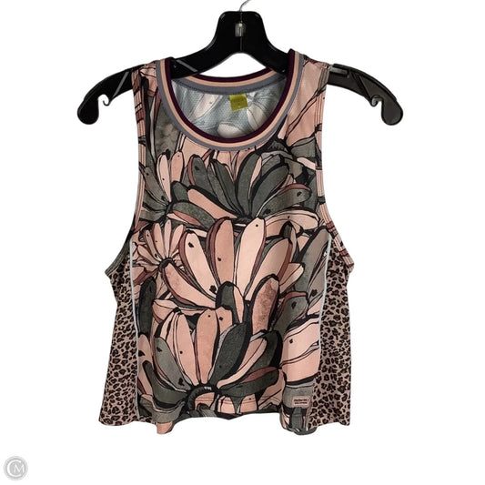 Top Sleeveless Designer By Farm Rio In Floral Print, Size: S (P)