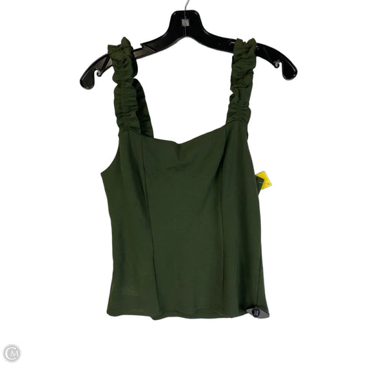 Top Sleeveless By Porridge In Green, Size: S