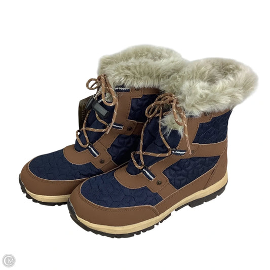 Boots Ankle Flats By Bearpaw In Navy, Size: 11