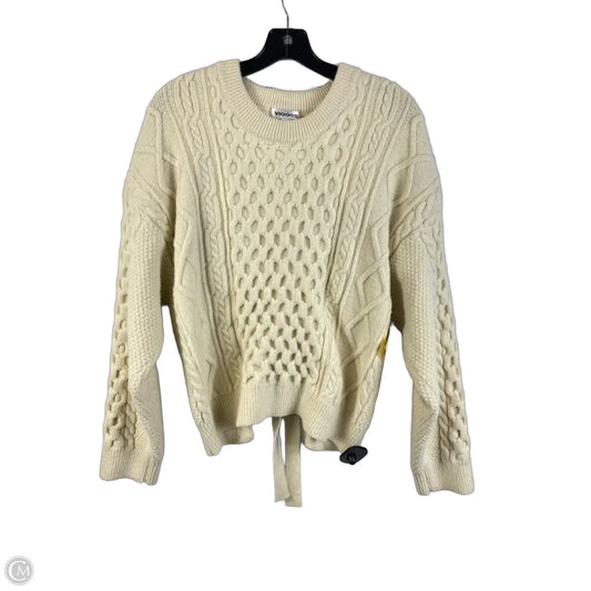 Sweater By Vigoss In Cream, Size: L