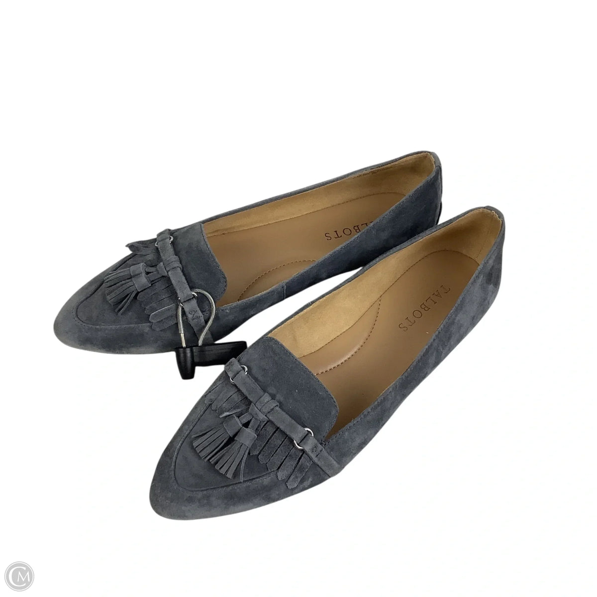 Sandals Flats By Talbots In Grey, Size: 8