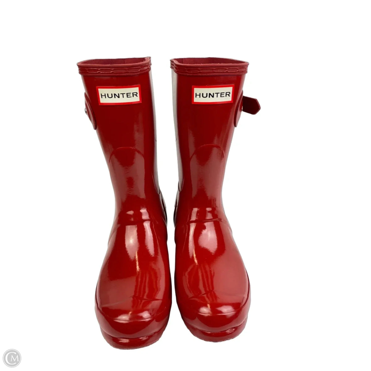 Boots Designer By Hunter In Red, Size: 6