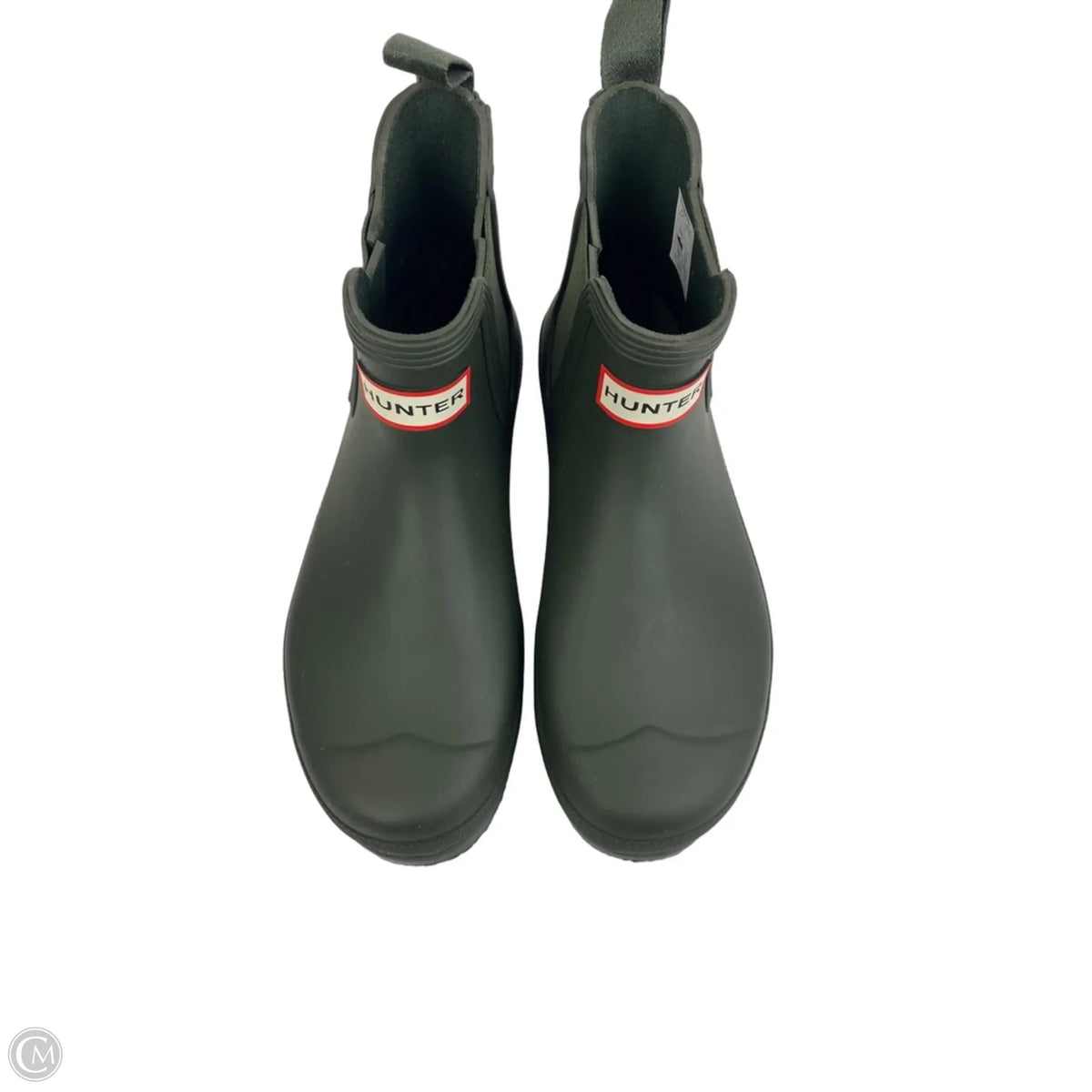 Boots Designer By Hunter In Green, Size: 6