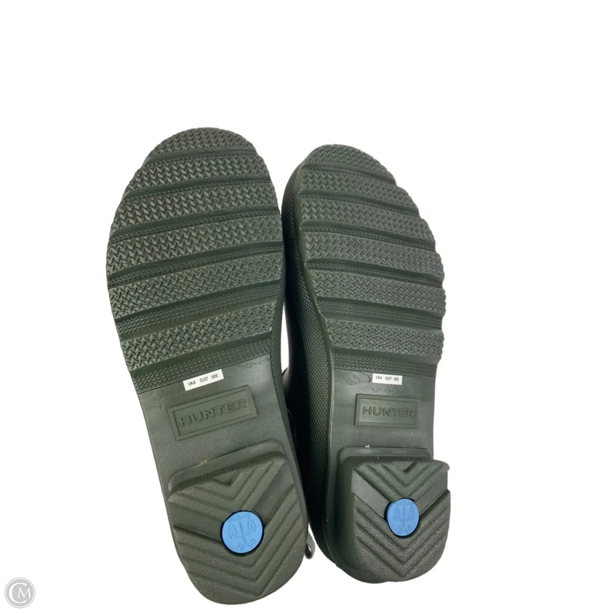 Boots Designer By Hunter In Green, Size: 6
