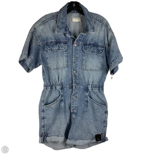 Romper By We The Free In Blue Denim, Size: M