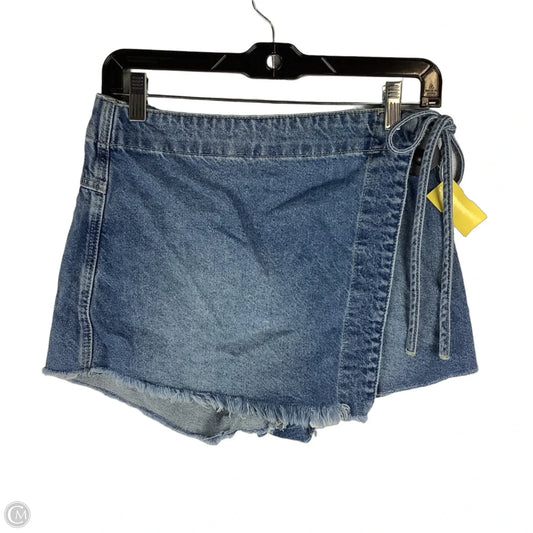 Skort By We The Free In Blue Denim, Size: 4
