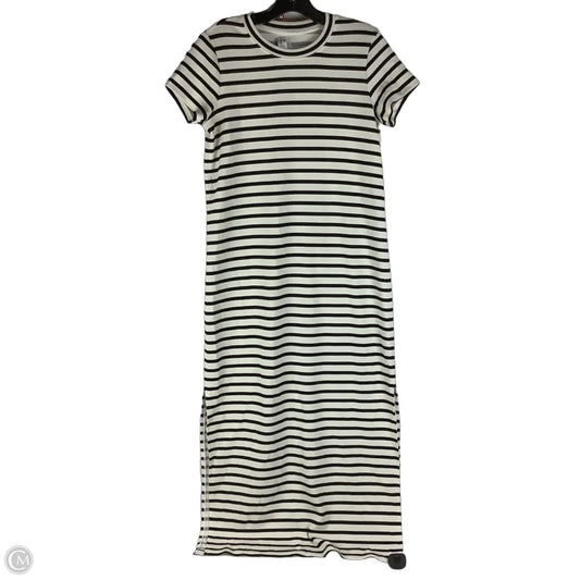 Dress Casual Maxi By Spanx In Striped Pattern, Size: S