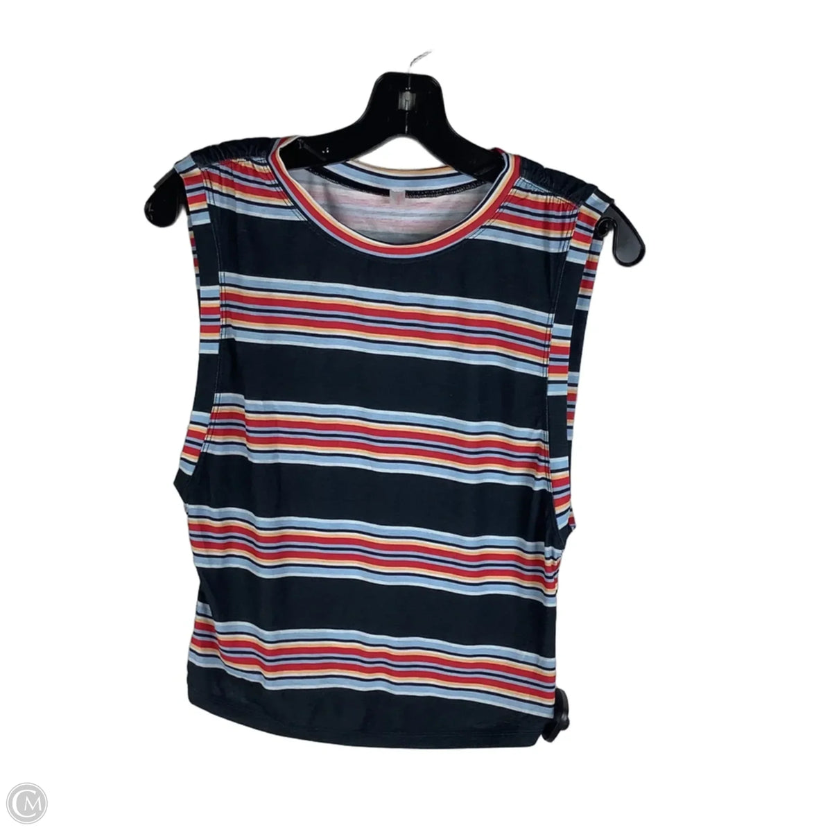 Athletic Tank Top By Free People In Striped Pattern, Size: S