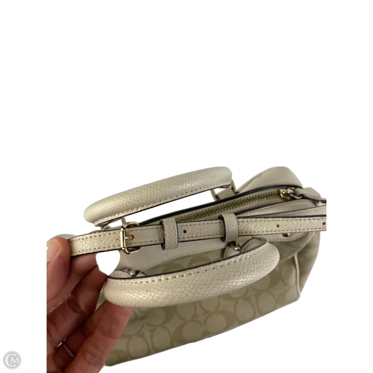 Crossbody Designer By Coach, Size: Small