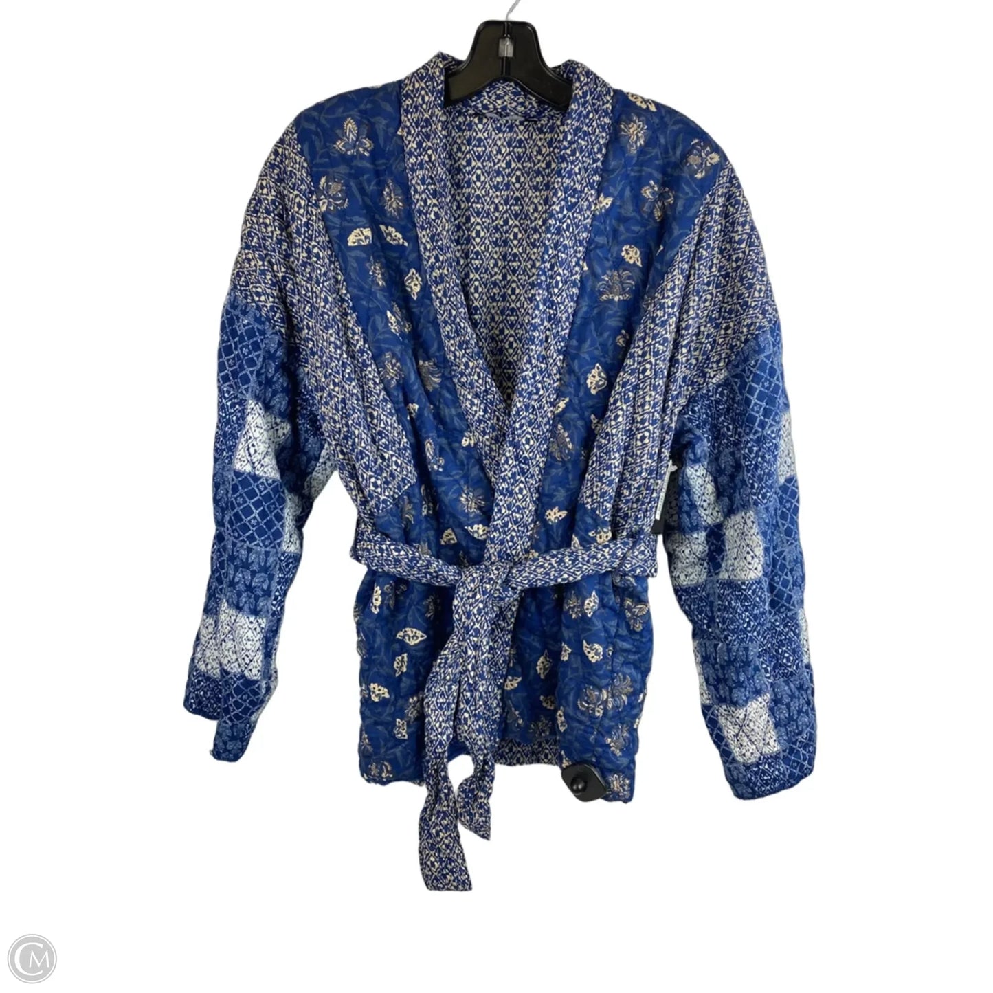 Jacket Puffer & Quilted By Lucky Brand In Blue, Size: Osfm