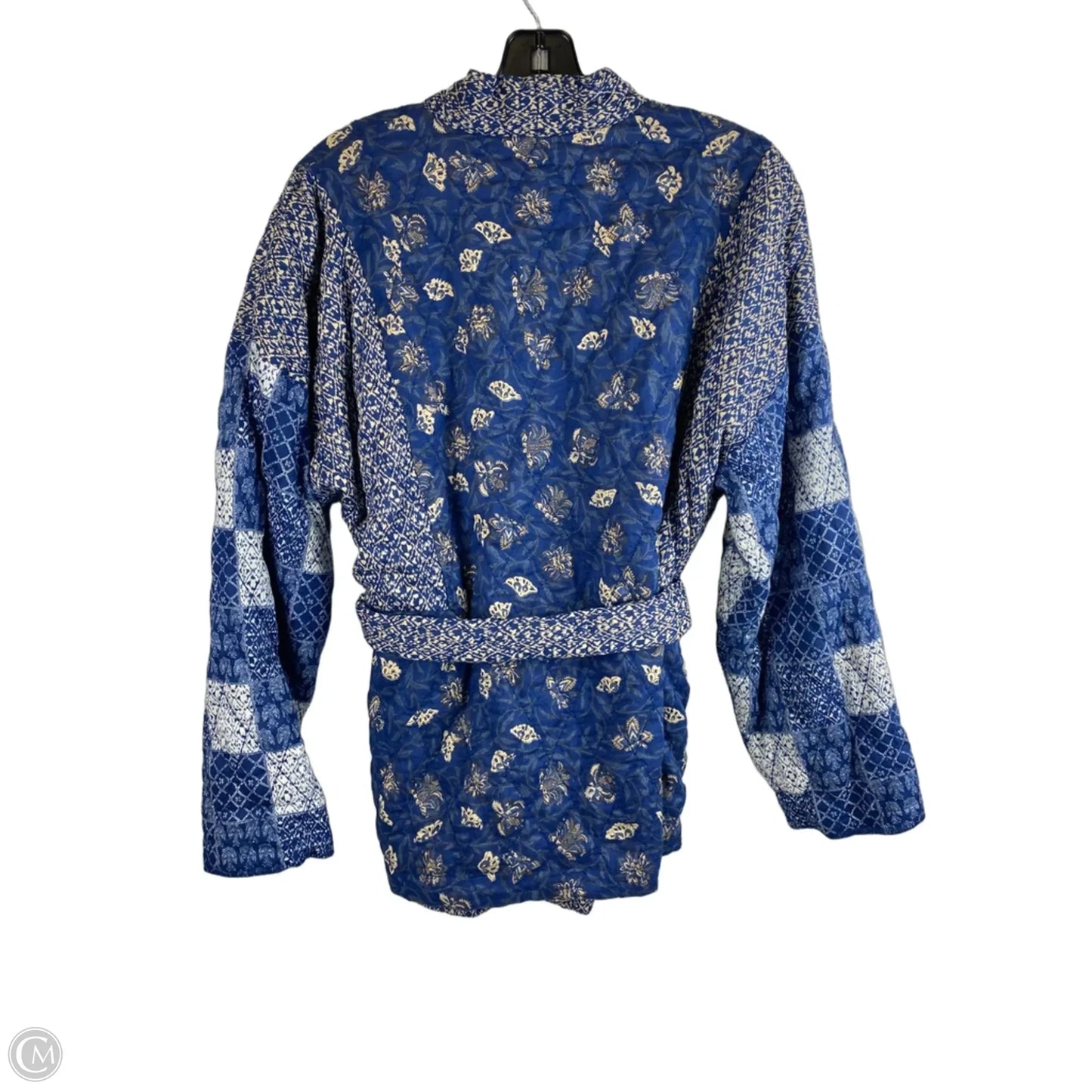 Jacket Puffer & Quilted By Lucky Brand In Blue, Size: Osfm