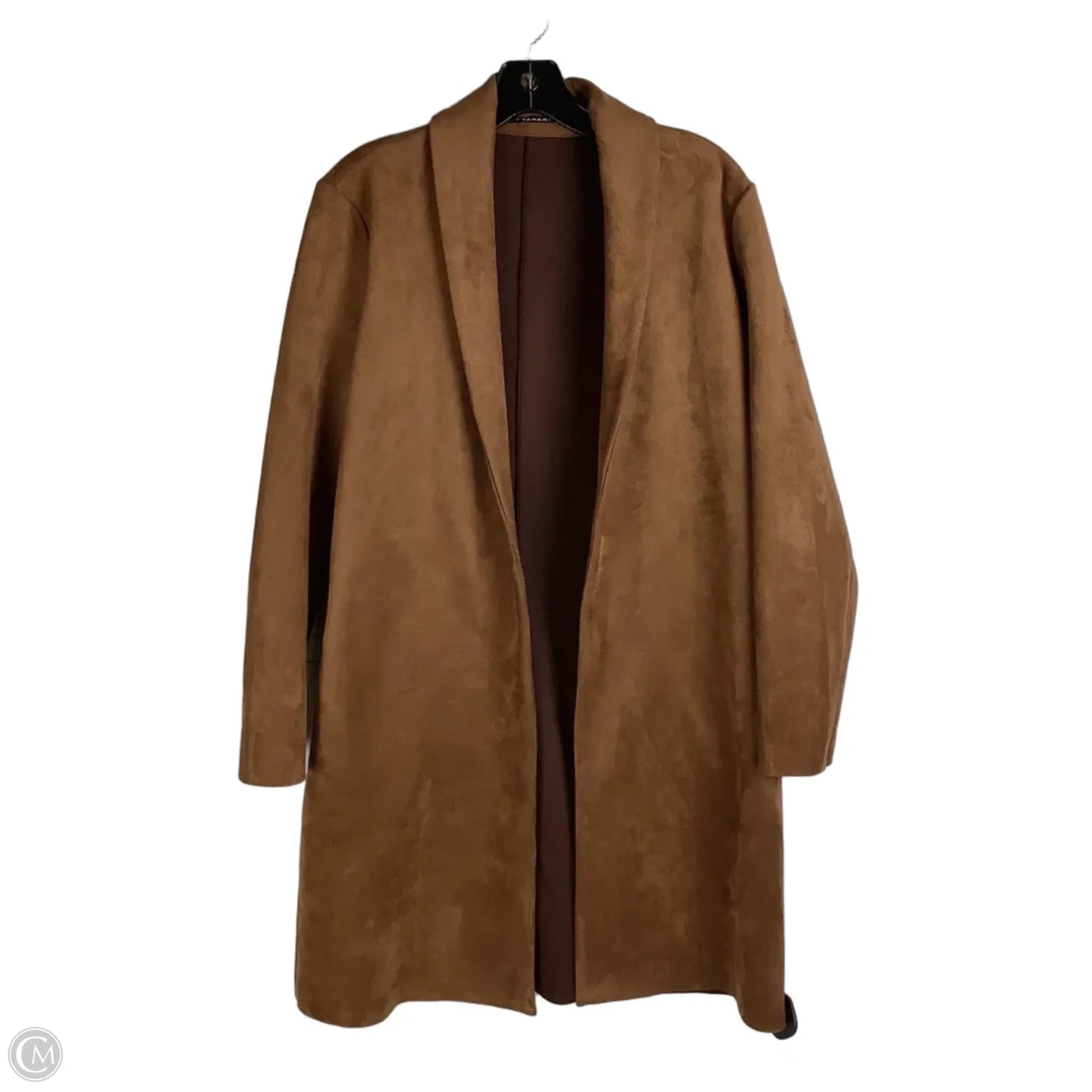 Coat Other By Tahari In Brown, Size: M
