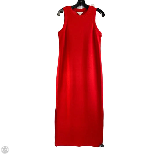 Dress Casual Maxi By Spanx In Red, Size: Xs