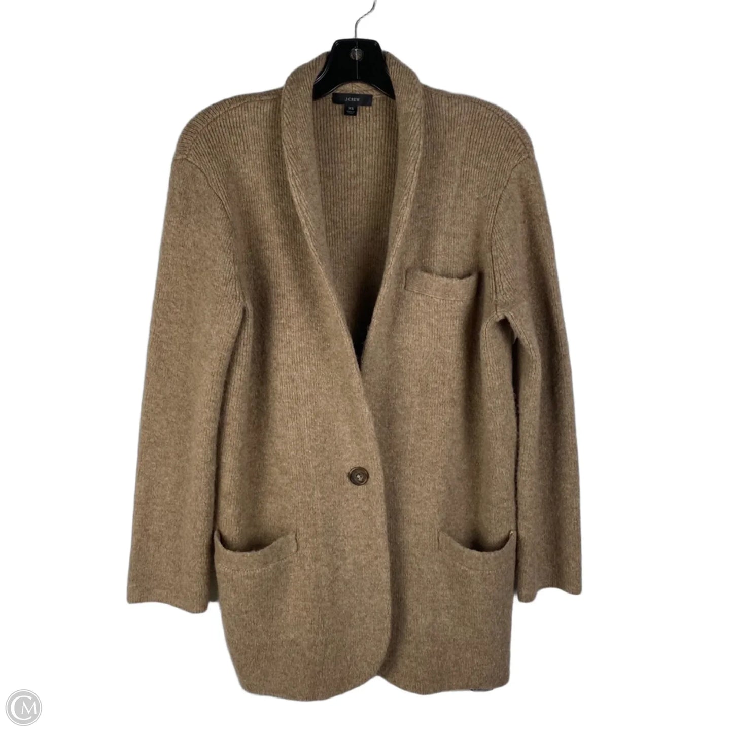 Cardigan By J. Crew In Tan, Size: Xs