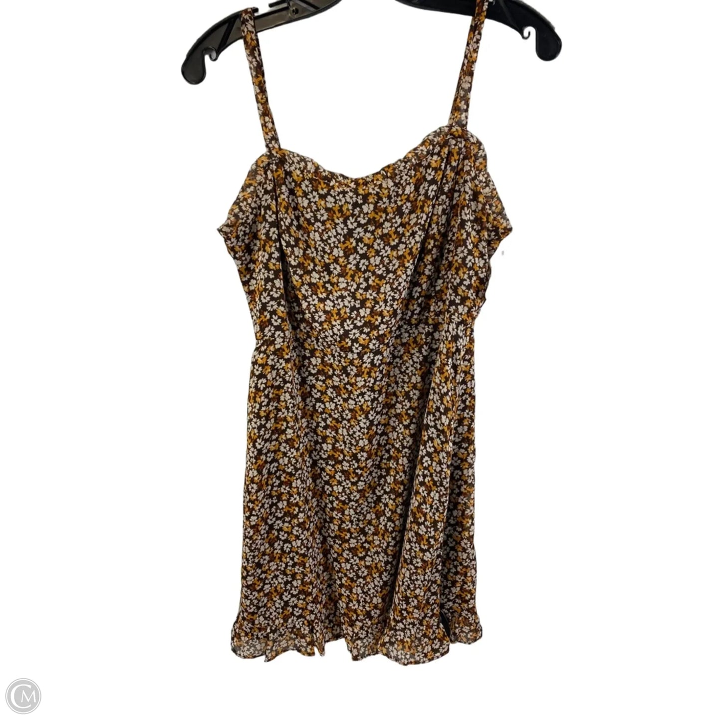Dress Casual Short By Lush In Brown, Size: M