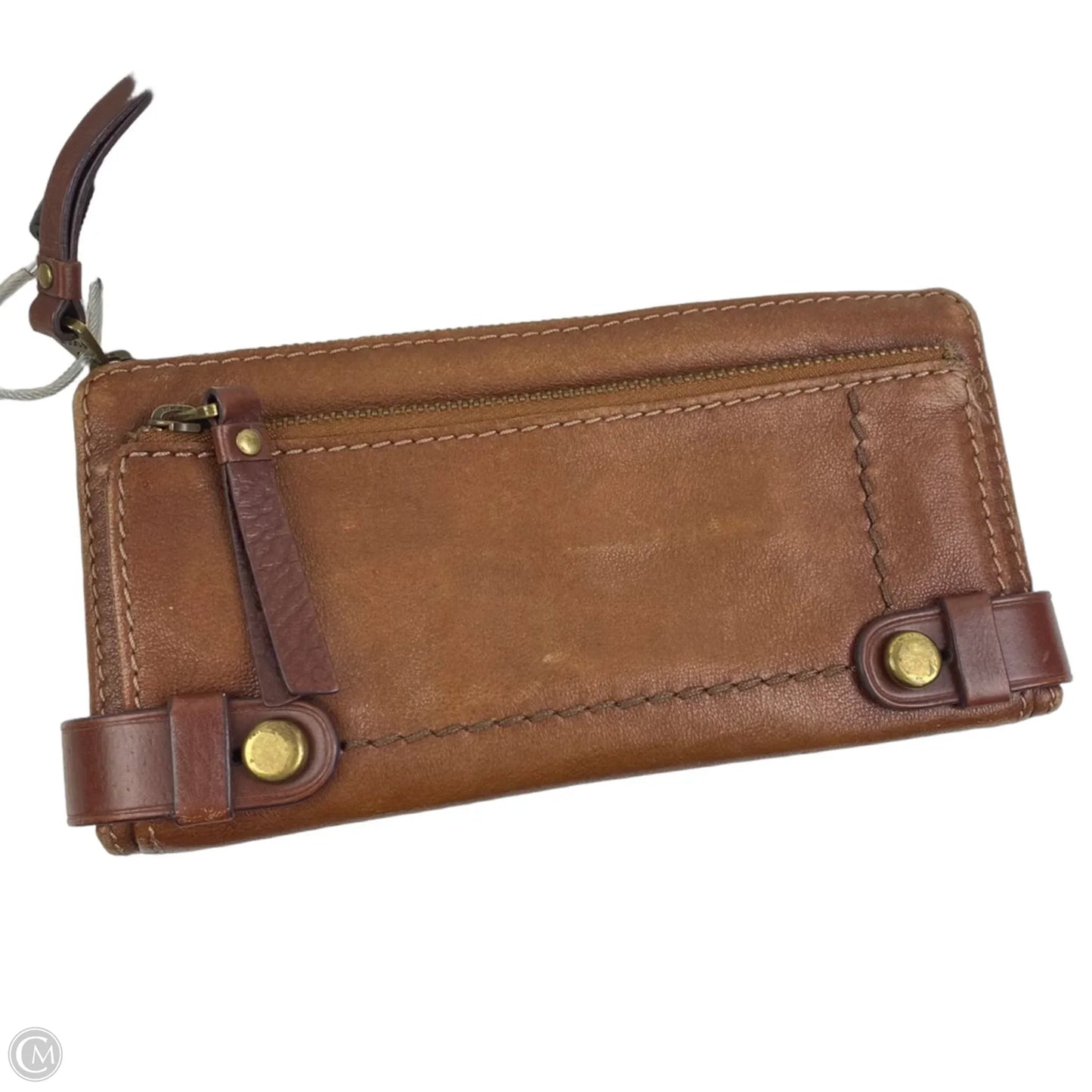 Wallet Leather By Fossil, Size: Small
