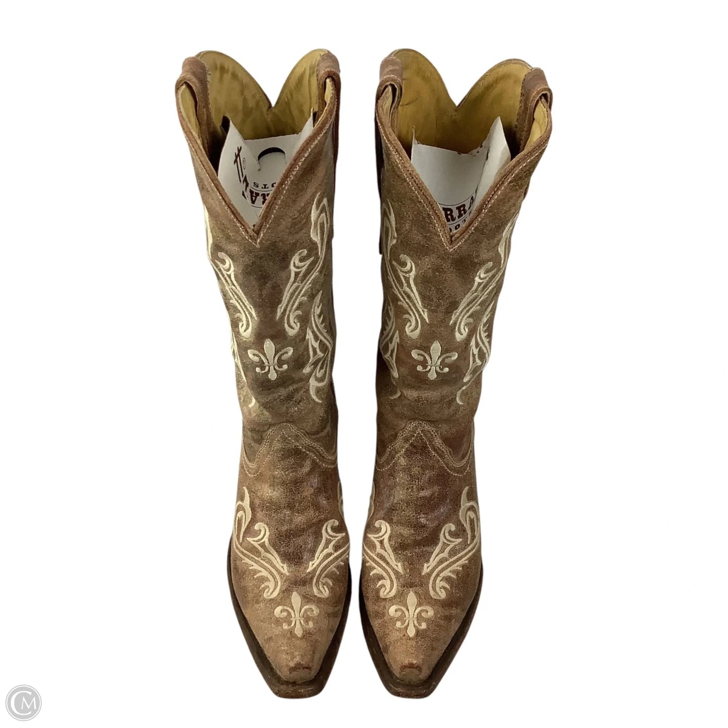 Boots Western By Cmc In Brown, Size: 9