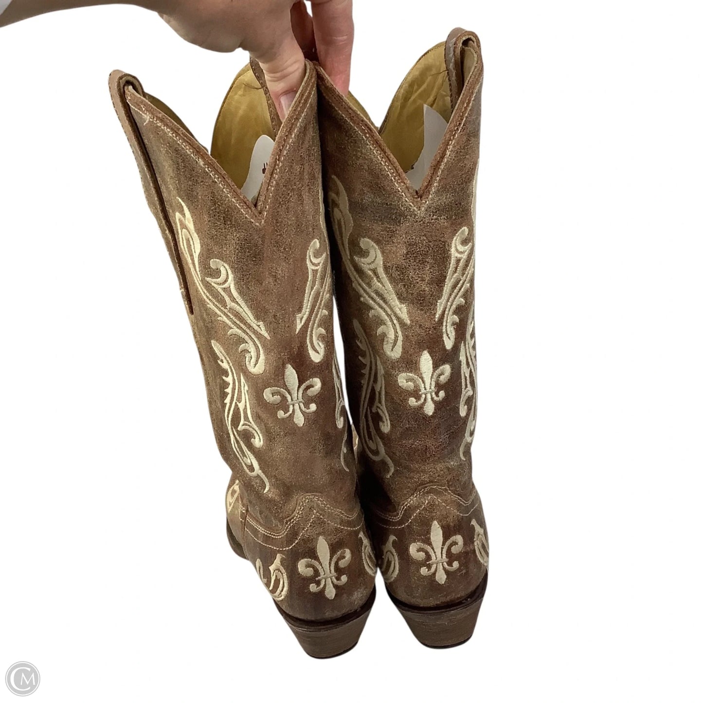 Boots Western By Cmc In Brown, Size: 9