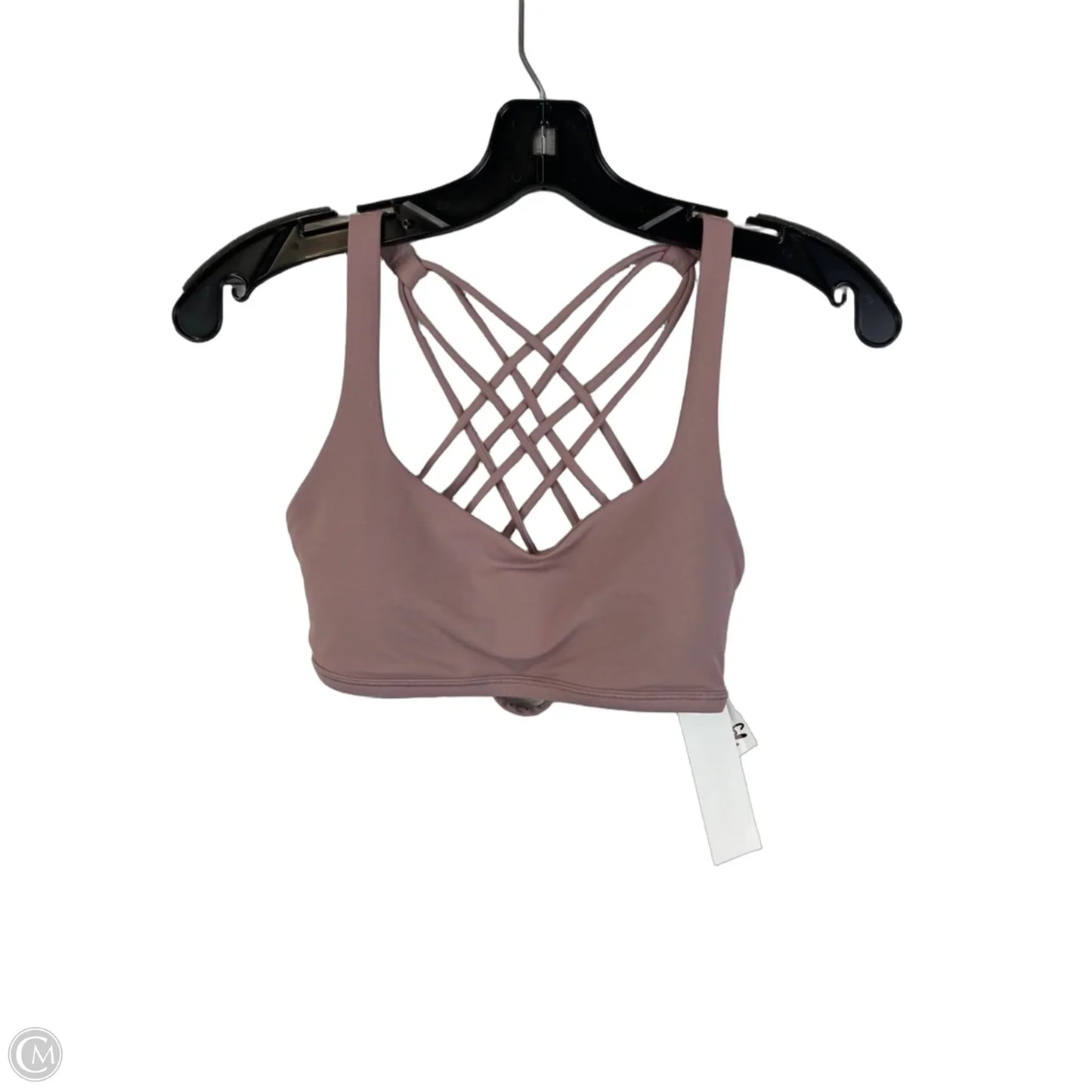 Athletic Bra By Lululemon In Pink, Size: 4