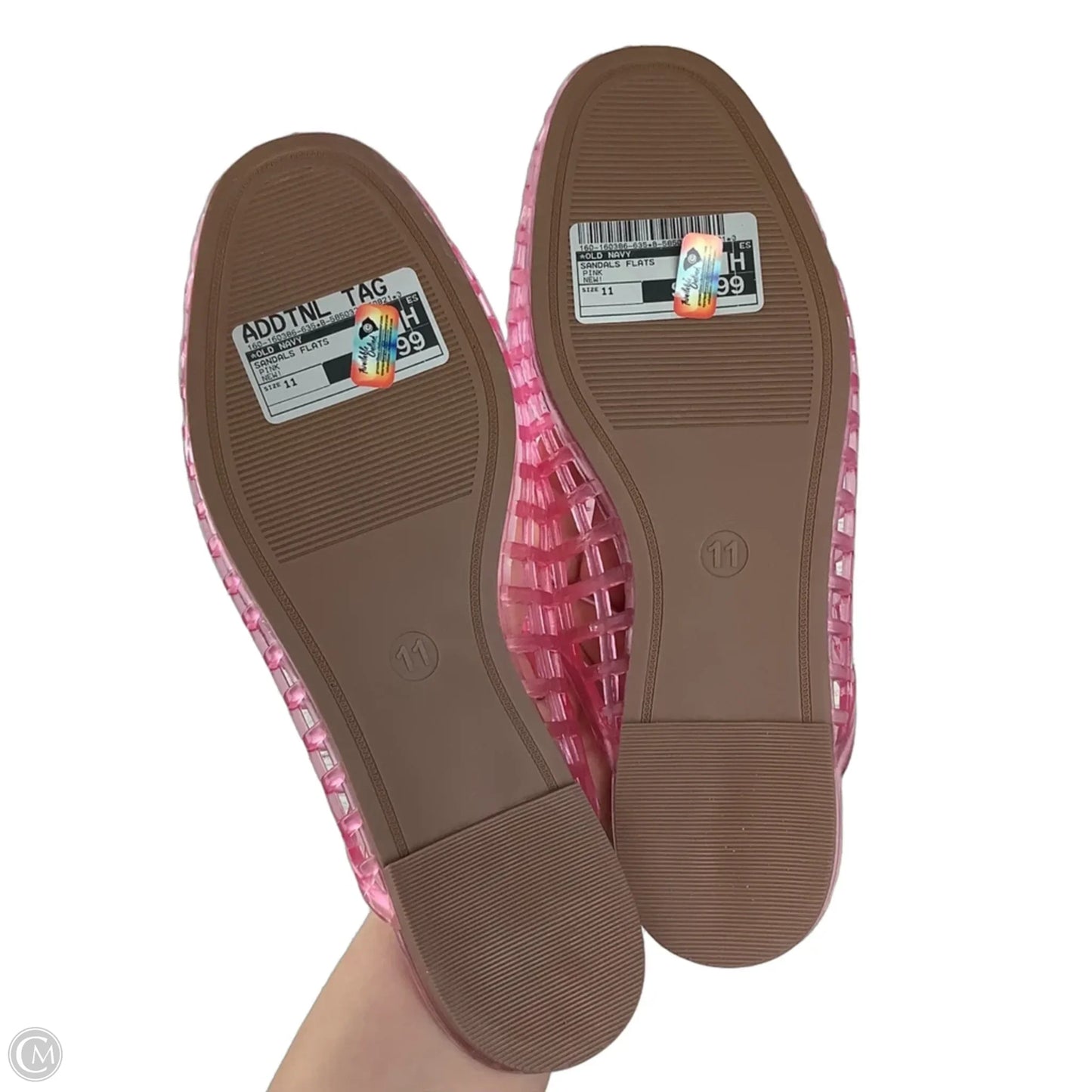 Sandals Flats By Old Navy In Pink, Size: 11