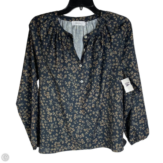 Top Long Sleeve By Greylin In Floral Print, Size: S