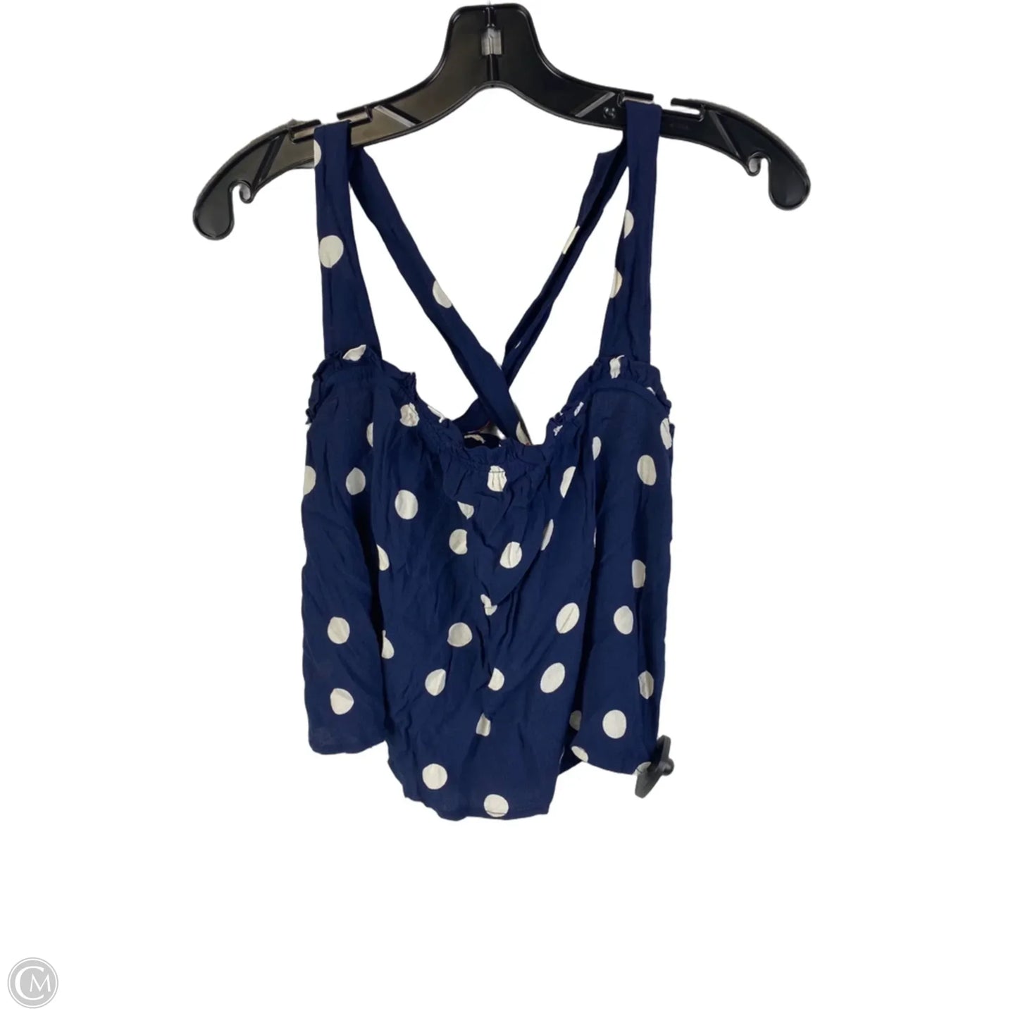 Top Sleeveless By Maeve In Polkadot Pattern, Size: 2