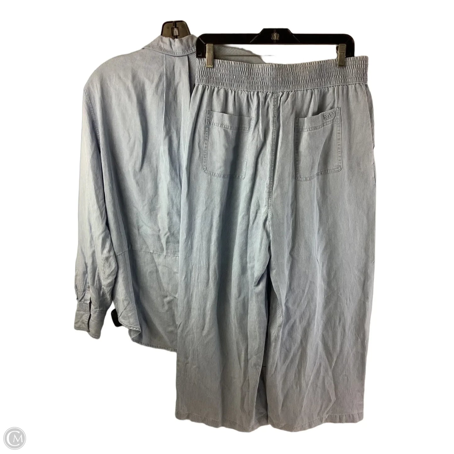 Pants Set 2pc By Dkny In Blue, Size: Xl