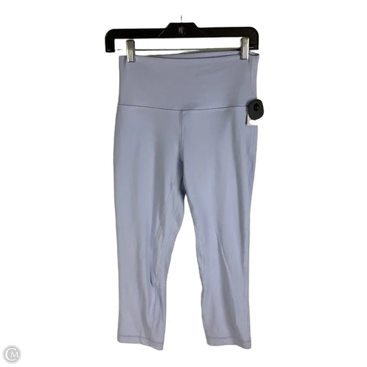 Athletic Leggings Capris By Lululemon In Purple, Size: 8