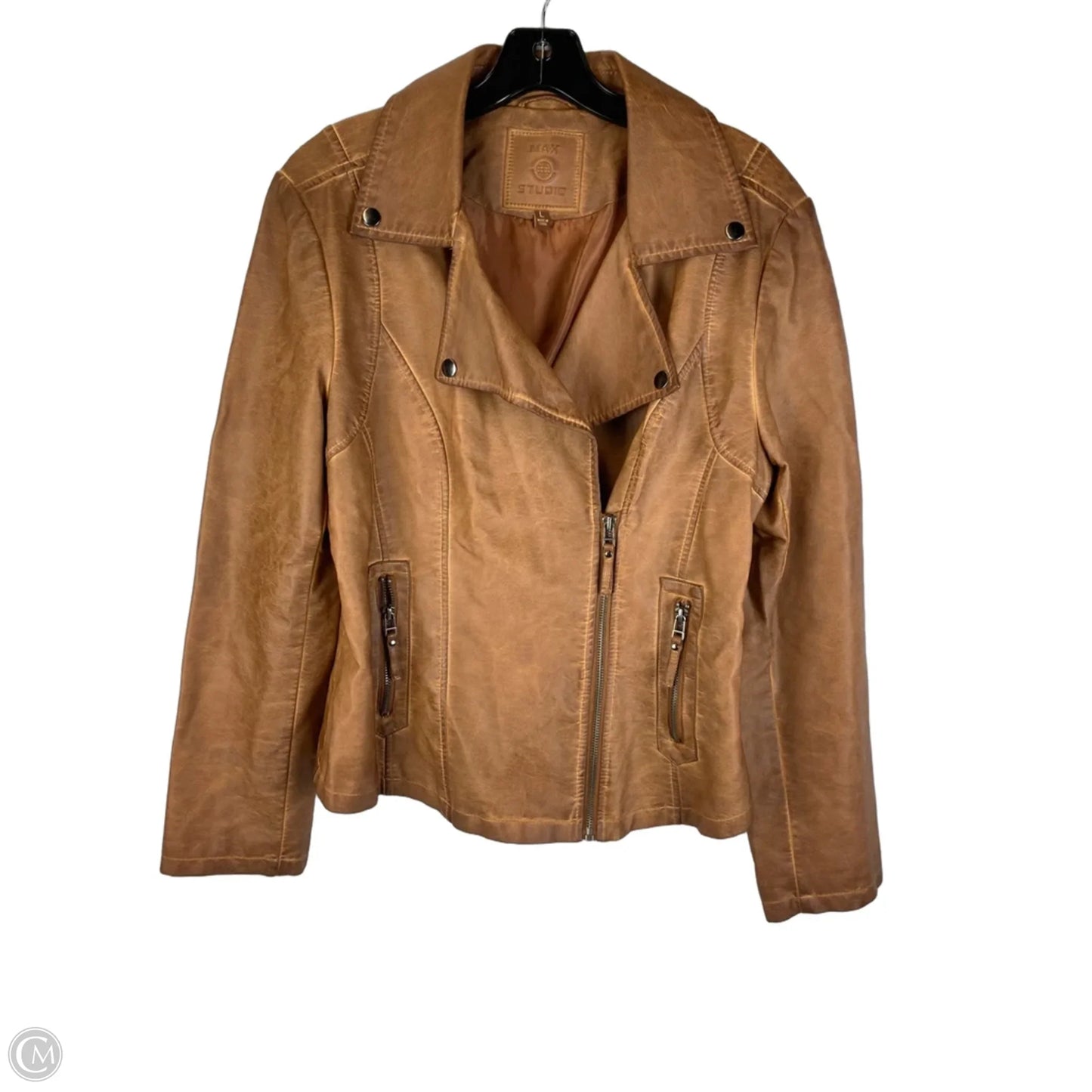 Jacket Other By Max Studio In Brown, Size: L