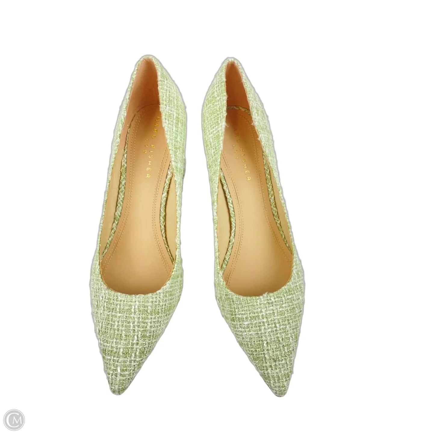 Shoes Heels Block By Marc Fisher In Green, Size: 8.5