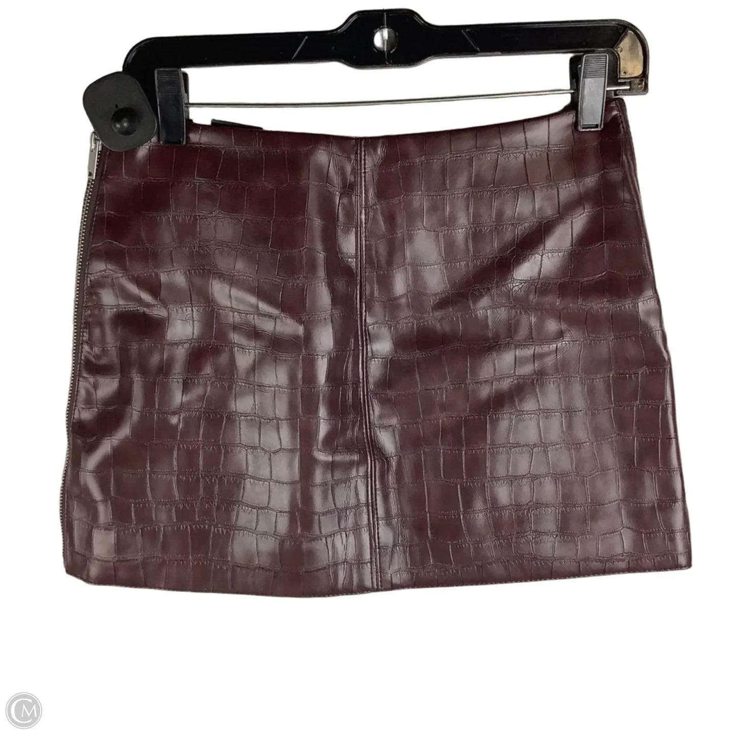 Skirt Mini & Short By Divided In Maroon, Size: 2