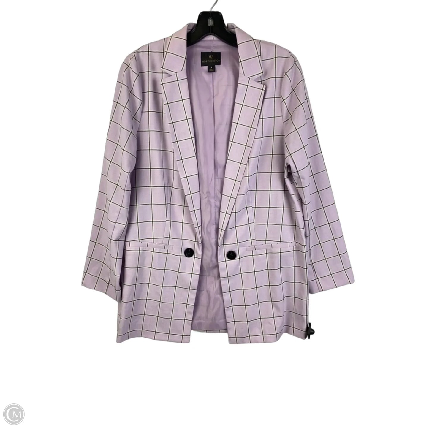 Blazer By Worthington In Purple, Size: S